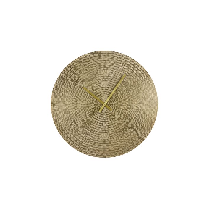 Clock Ø58 cm BOJANO light gold