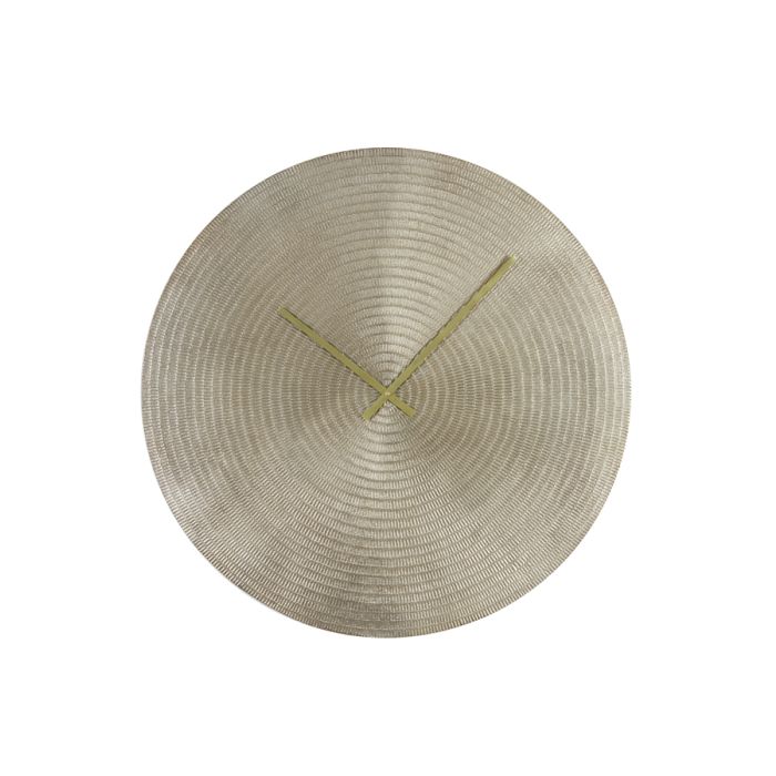 Clock Ø74 cm BOJANO light gold