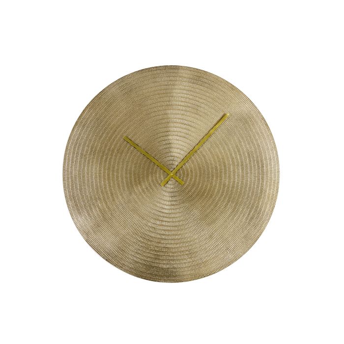 Clock Ø74 cm BOJANO light gold