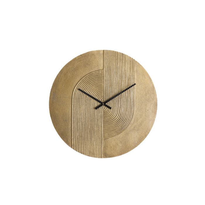 Clock Ø58 cm GWENNA antique bronze