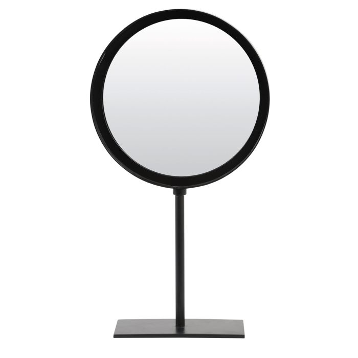 Mirror round 25x10x45 cm LURI matt black