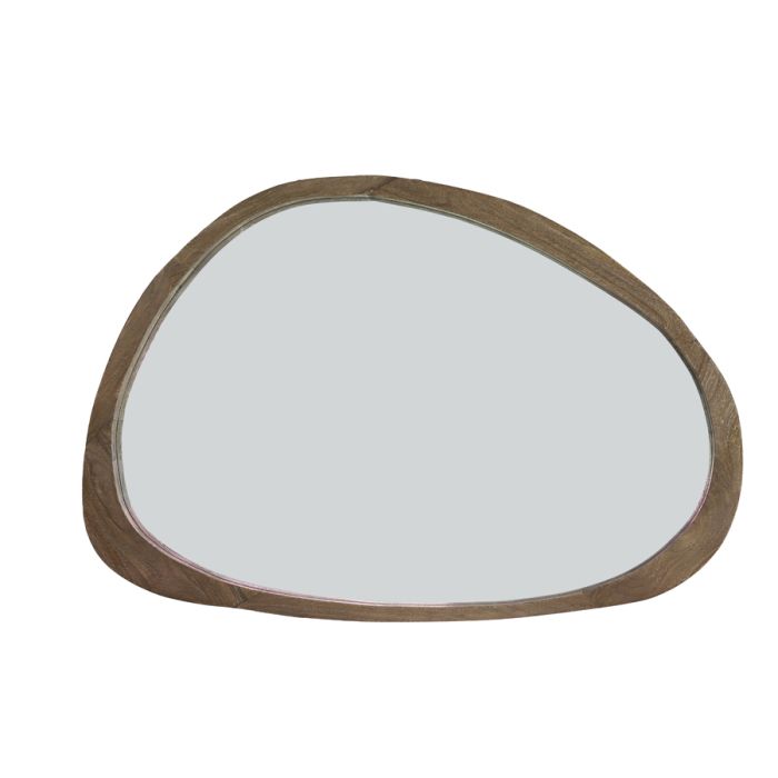 Mirror 120x5x80 cm SONORA matt dark brown