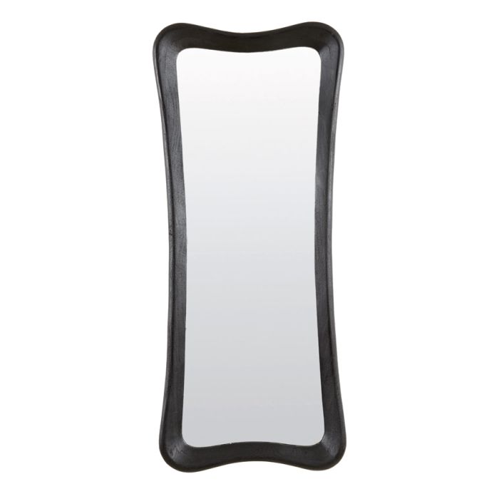 Mirror 68x6x160 cm ALAMOS wood matt black