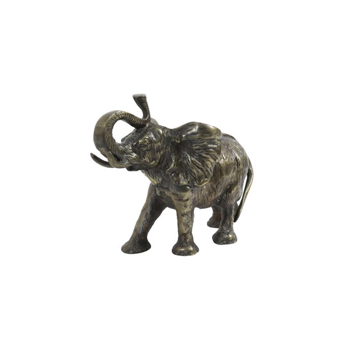 Ornament 36x17x30 cm WANYAMA elephant antique bronze