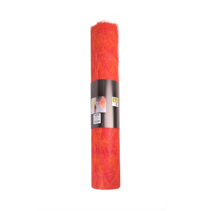 Decoweb Fancy Tableribbon rood/oranje 60cmx25mtr