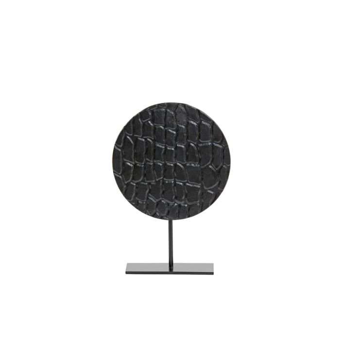 Ornament on base 26x7,5x37 cm PERSEGA black