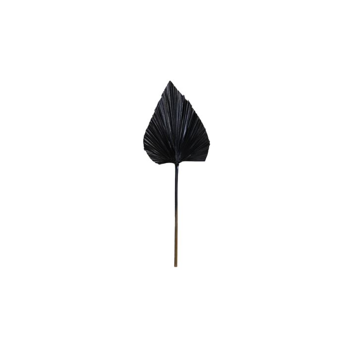 Ornament 20x57 cm PLANTAE black