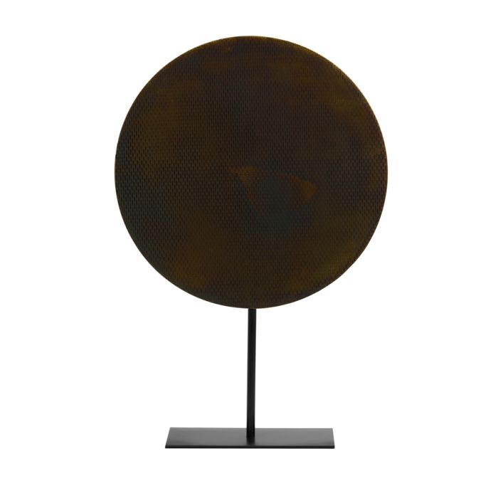 Ornament on base 40x10x60 cm RASIM ant. brown bronze+black