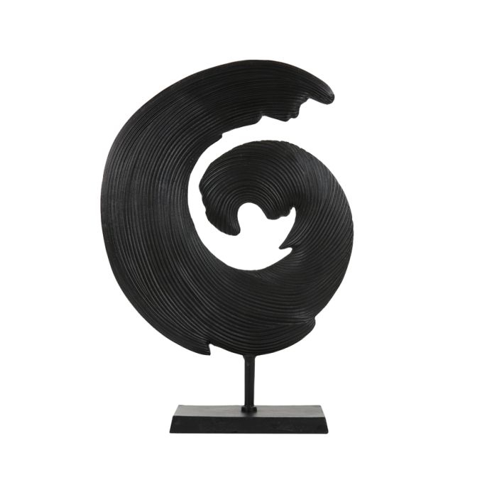 Ornament on base 43x15x60 cm SHWIBA matt black