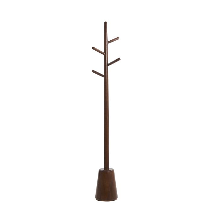 Hatstand Ø20x152 cm YENICE wood russet