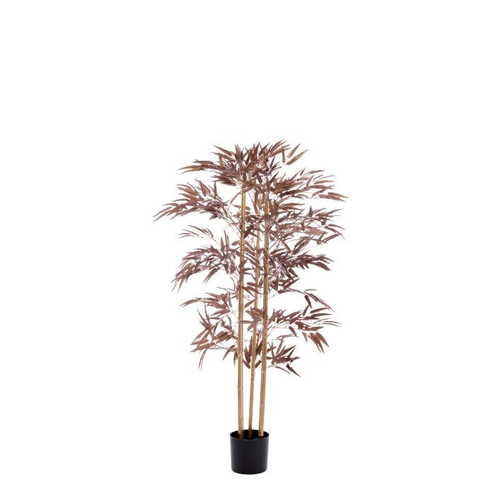 Potted ornament 152x90x152 cm BAMBOO metallic dark bronze