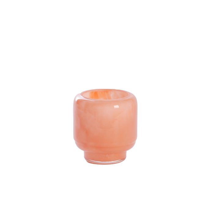 Tealight Ø10x10,5 cm SOLVAY glass orange