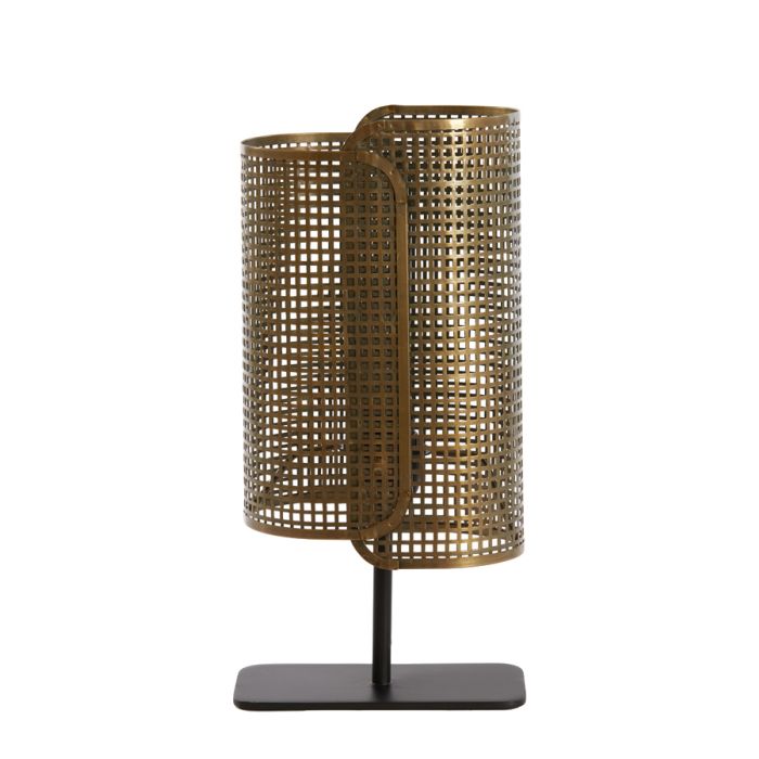 Table lamp 20x13x41 cm MACI antique bronze+matt black