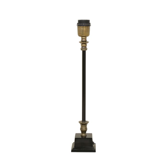 Lamp base 8x8x38 cm RANGPUR black antique bronze