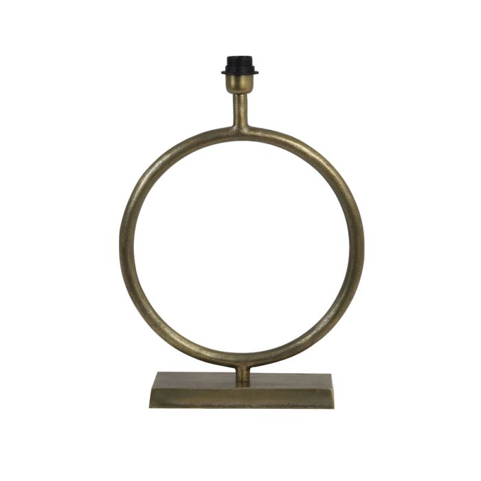 Lamp base 40x12,5x50 cm LIVU raw antique bronze
