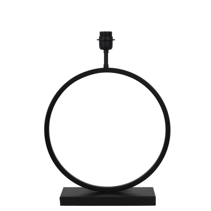 Lamp base 40x12,5x52 cm LIVA matt black