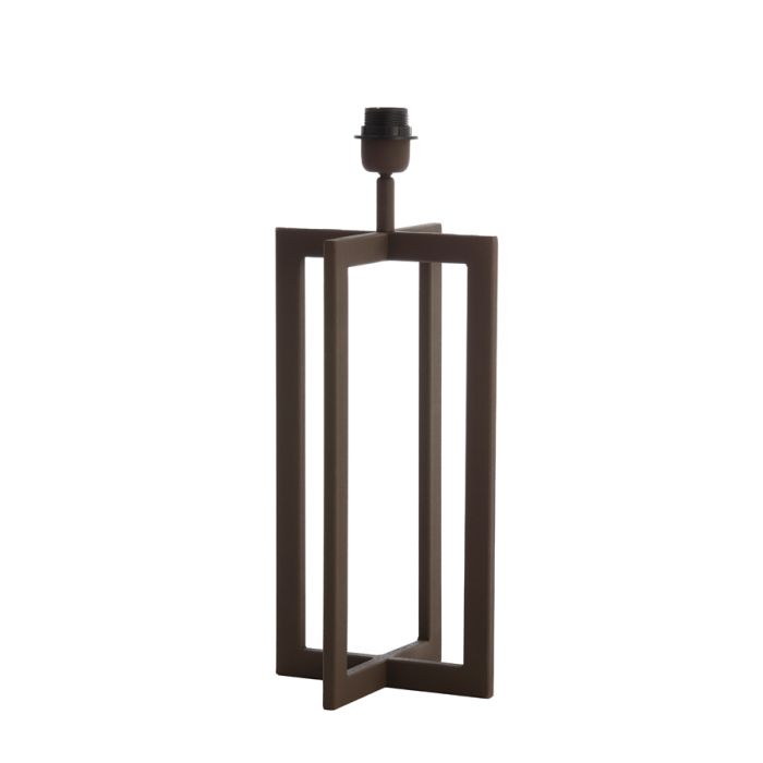 Lamp base 21x21x46 cm MACE brown