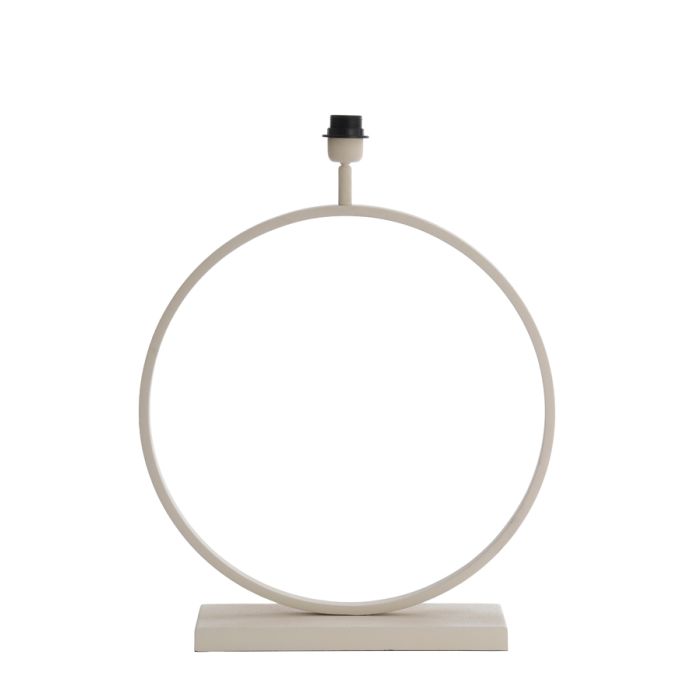 Lamp base 50x15x64 cm LIVA cream