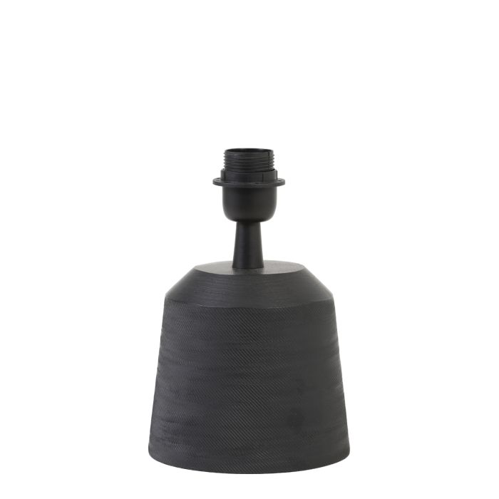 Lamp base Ø16x18 cm LILOU matt black