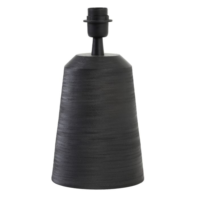 Lamp base Ø18x28 cm LILOU matt black