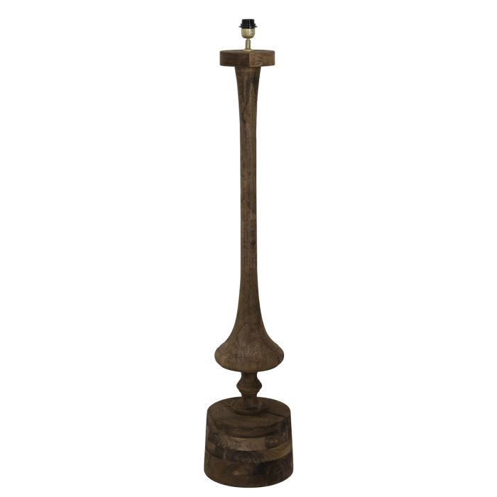 Floor lamp 29x29x135 cm RONIN wood dark brown