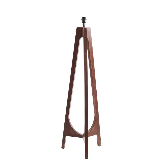 Floor lamp tripod 35x35x118 cm TROINA wood russet