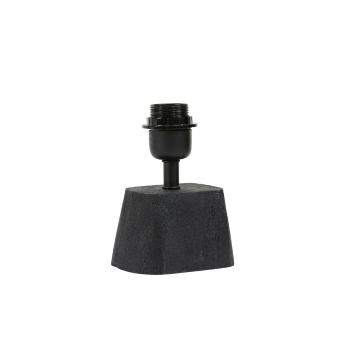 Lamp base 11x9x19 cm KARDAN wood matt black