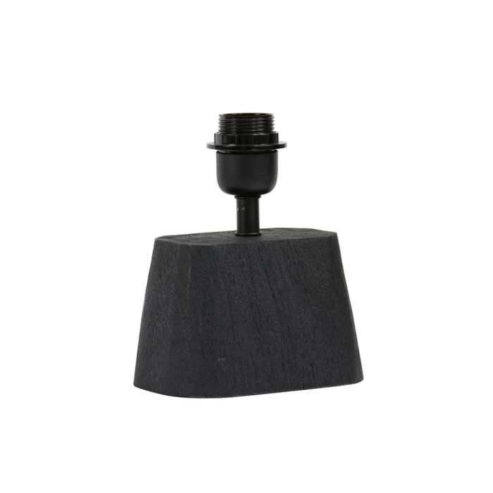 Lamp base 16x10x21 cm KARDAN wood matt black