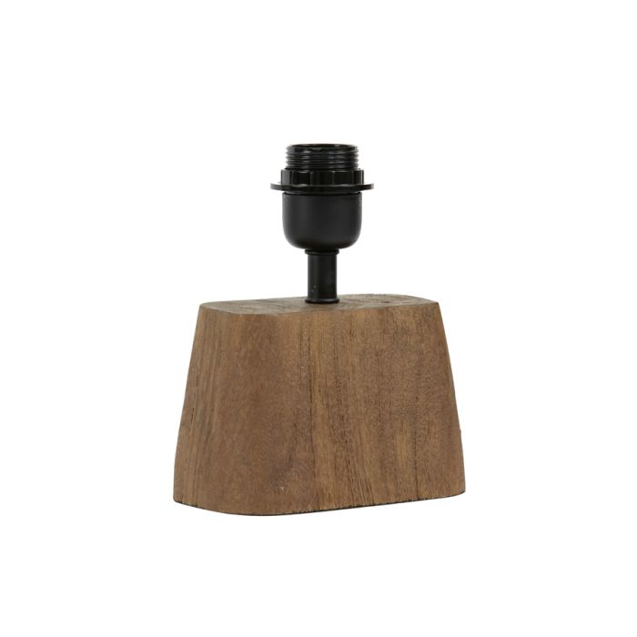 Lamp base 16x10x21 cm KARDAN wood matt brown