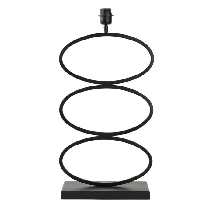 Lamp base 33x17x59 cm STELIUS matt black