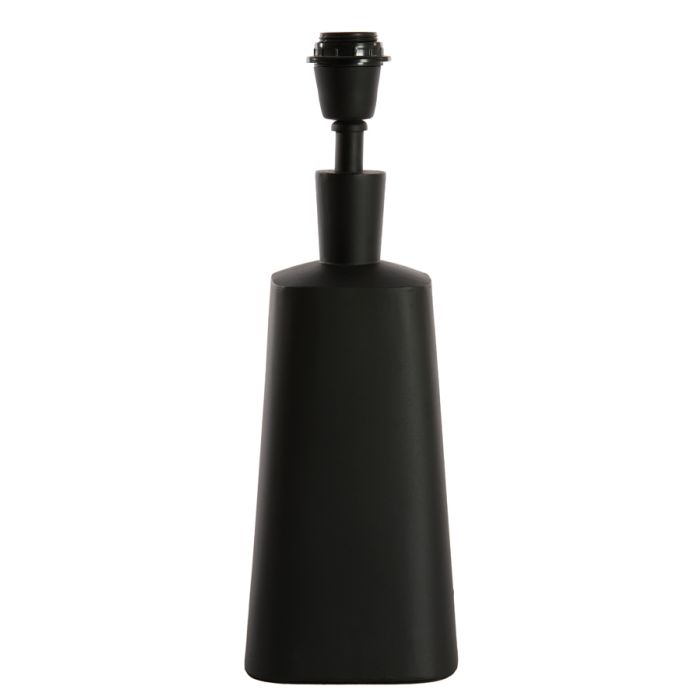 Lamp base 12x12x36 cm DONAH matt black