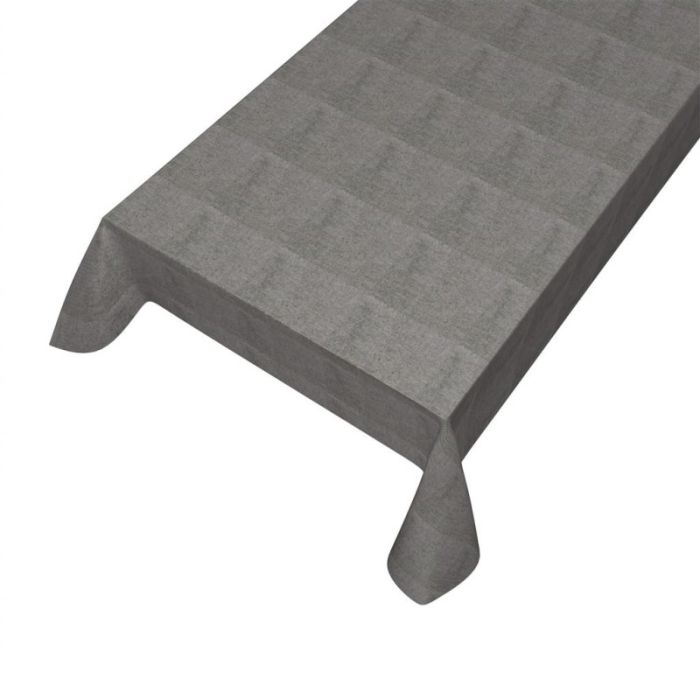 Dean Tablecloth Coated Linen anthracite 140cmx20mtr