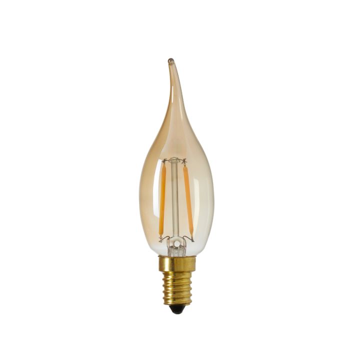 Deco LED candle Ø3,5x12 cm LIGHT 2W amber E14 dimmable