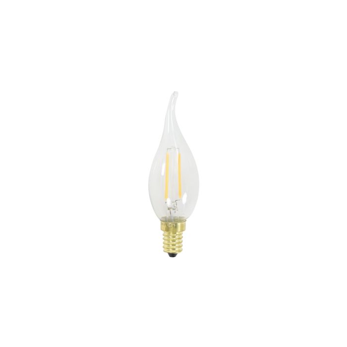 Deco LED candle Ø3,5x12 cm LIGHT 2W clear E14 dimmable