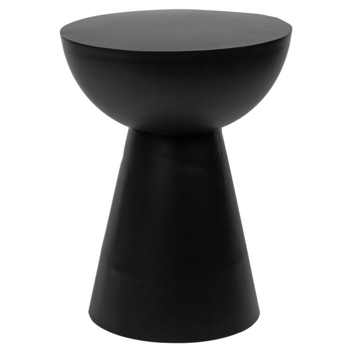 Table Metal matt black 40x40xh50cm