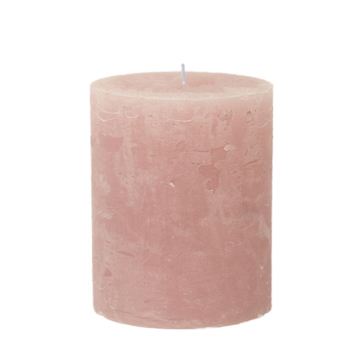 candle powder pink 10x15cm