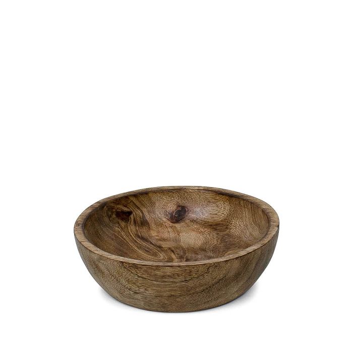 bowl mango wood 13x13x5cm