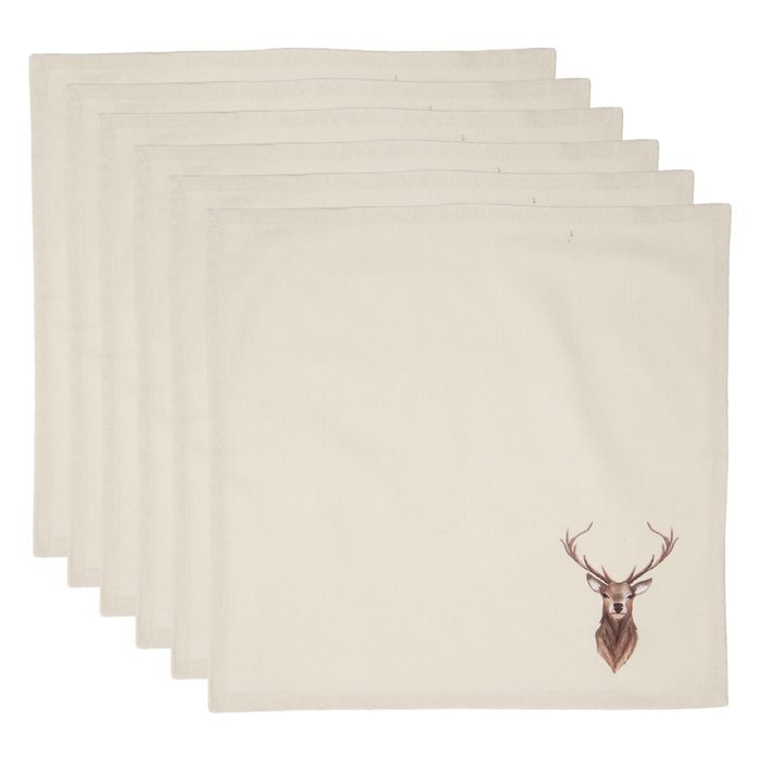 Napkins (6) 40x40 cm - set (6)