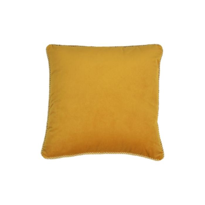 cushion velvet gold honey 45x45cm