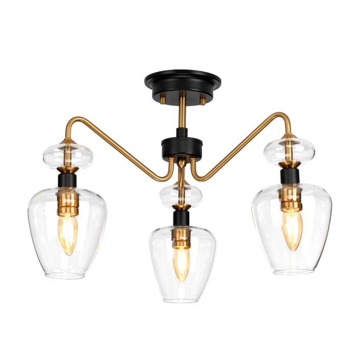 Armand 3 Light Semi-Flush