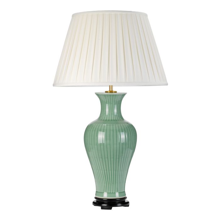 Dalian 1 Light Table Lamp with Tall Empire Shade