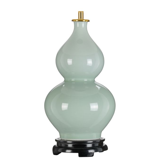 Harbin Gourd 1 Light Table Lamp - Base Only - Celadon