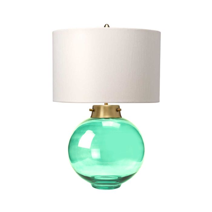 Kara Table Lamp - Dark Green
