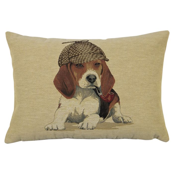 gobelin cushion sherlock beagle 30x45cm