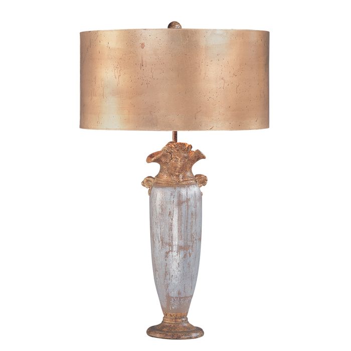 Bienville 1 Light Table Lamp - Silver/Gold