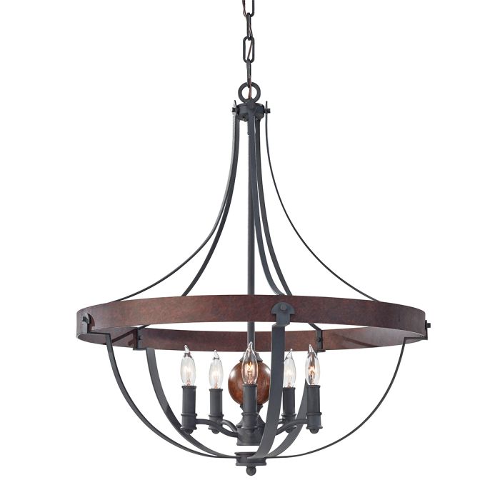 Alston 5 Light Chandelier 