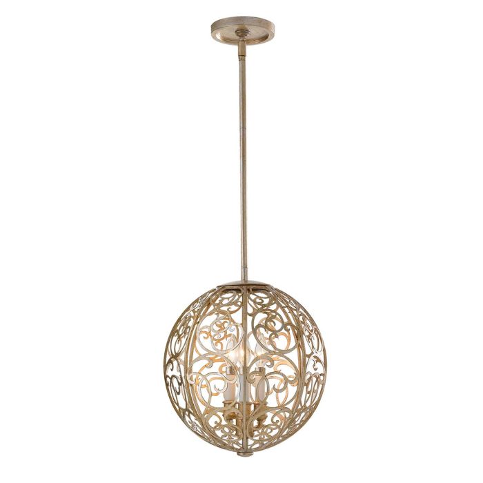 Arabesque 3 Light Chandelier 