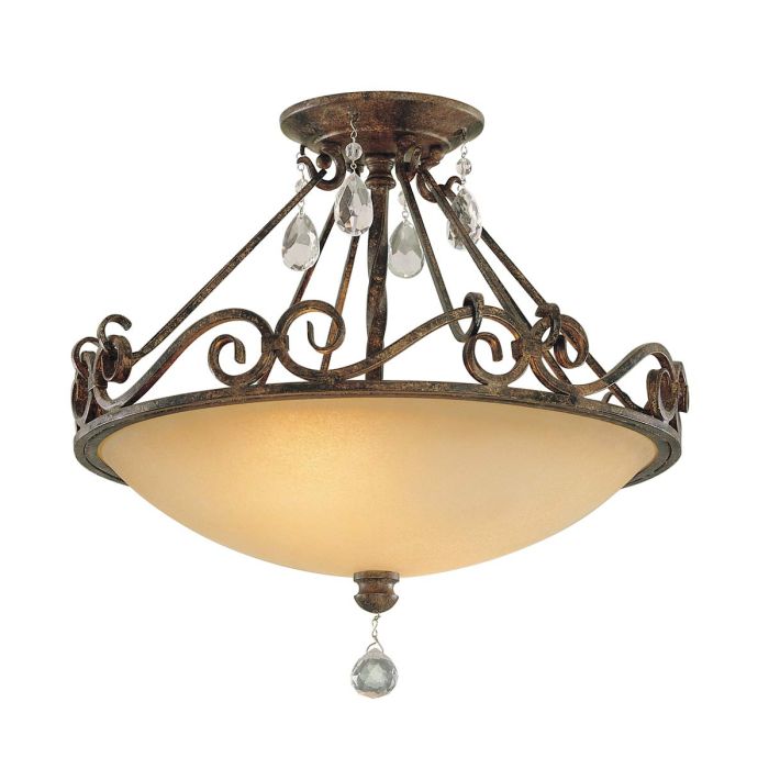 Chateau 2 Light Semi-Flush Light