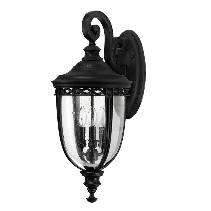 English Bridle 3 Light Large Wall Lantern