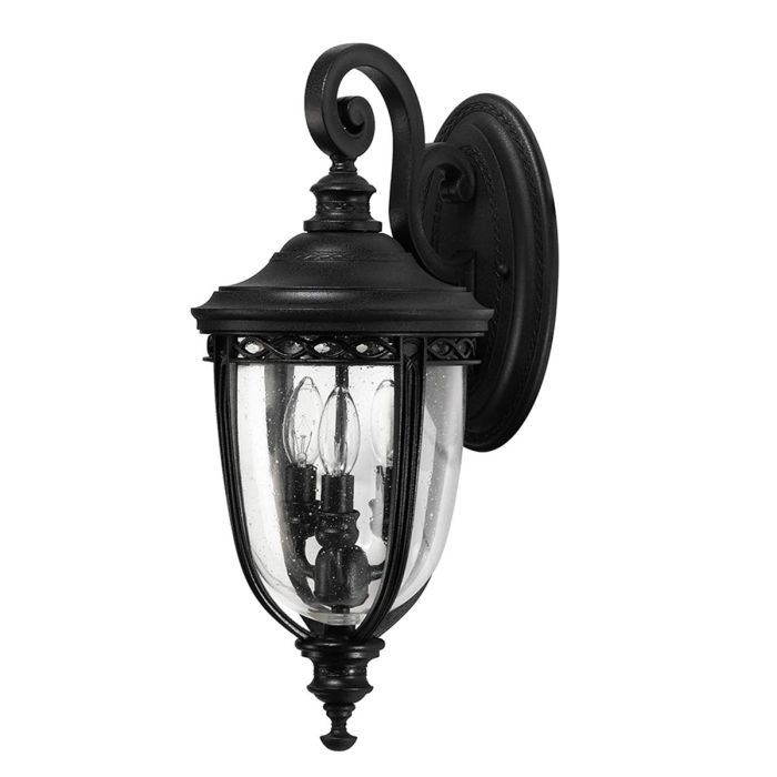 English Bridle 3 Light Medium Wall Lantern